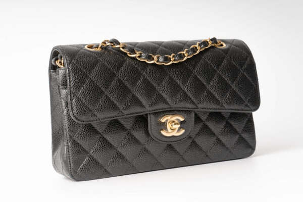 Chanel Small Classic Flap Lambskin Black