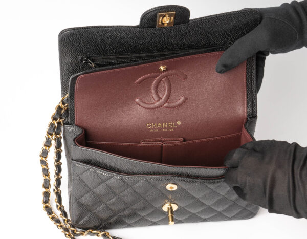 Chanel Small Classic Flap Lambskin Black