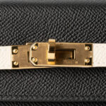 Hermès Kelly 25 Craie Noir Epsom HSS (6)