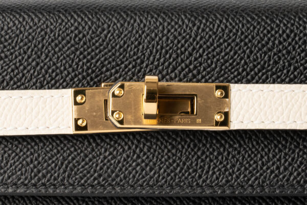 Hermès Kelly 25 CraieNoir Epsom HSS