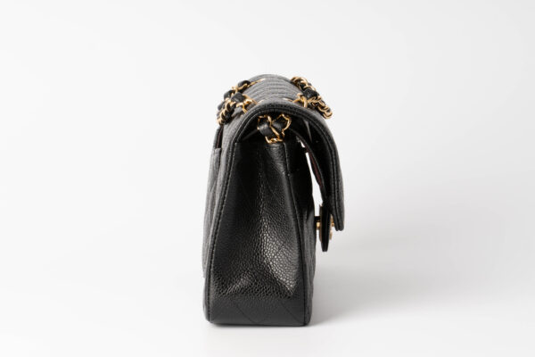 Chanel Small Classic Flap Caviar Black