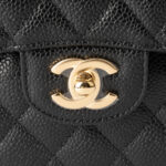 Chanel Small Classic Flap Caviar Black