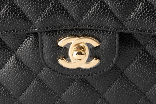 Chanel Small Classic Flap Caviar Black