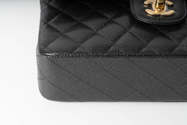 Chanel Small Classic Flap Caviar Black