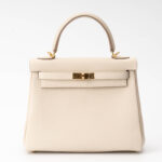Hermès Kelly 25 Togo Craie