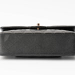 Chanel Medium Classic Flap Lambskin Black & Rose Gold Hardware