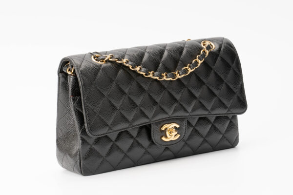 Chanel Medium Classic Flap Caviar Black