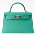 Hermès Mini Kelly ii Vert Jade Epsom