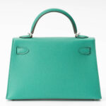 Hermès Mini Kelly ii Vert Jade Epsom