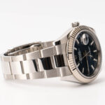 Rolex Date-just Oystersteel & White Gold Blue Dial