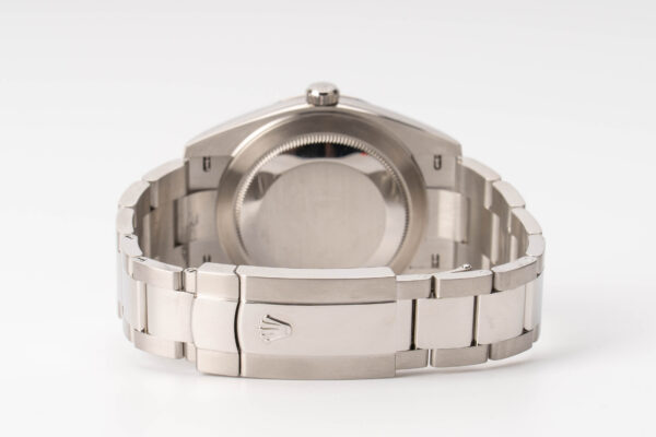 Rolex Date-just Oystersteel & White Gold Blue Dial