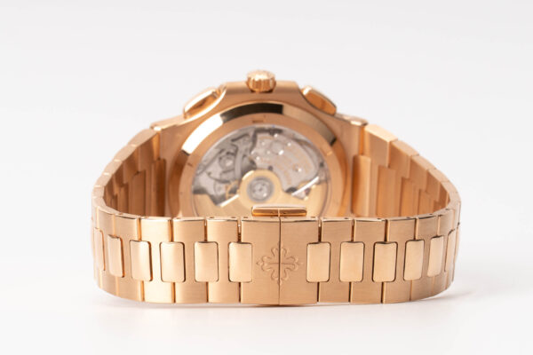 Patek Philippe Nautilus Travel Time Chronograph Rose Gold